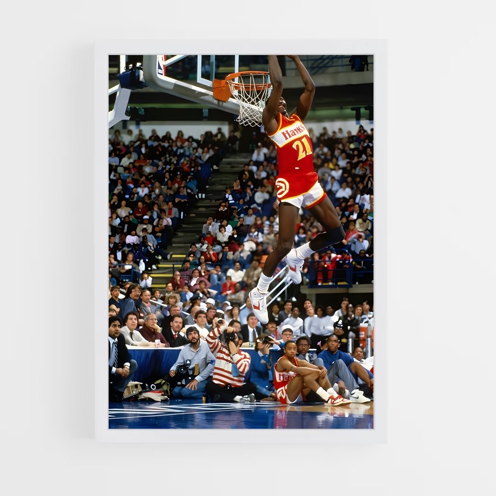 Poster Vol Électrisant – affiche Basketball (vue 3)